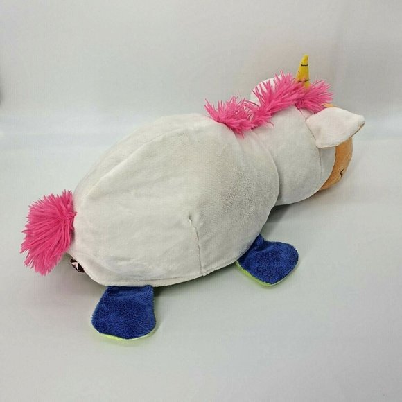 FlipAZoo Imogen Dragon Unicorn Plush Pillow Toy Cleaned Sanitized Collectable - Picture 10 of 12